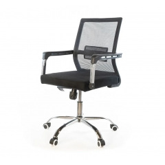 Крісло АКЛАС Бруно mesh СН TILT Чорне Первомайськ