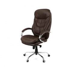 Крісло АКЛАС Валенсія Soft CH MB коричневе Вишневе