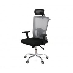 Кресло АКЛАС Елиот (MS918) ANF серое Хмельницкий