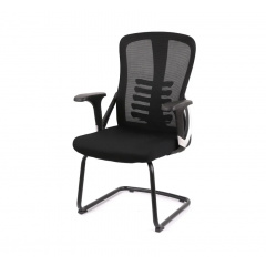 Крісло конференційне АКЛАС Урбіно BL CF (8040D-1) чорне Якимівка