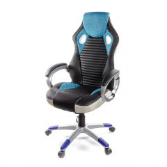 Крісло АКЛАС Григ PL TILT Синє Кобыжча