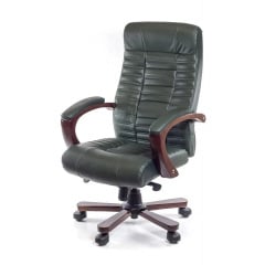 Крісло АКЛАС Атлант EX MB зелене Калуш