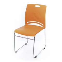 Стілець АКЛАС Плейфул CH Жовтогарячий Михайлівка