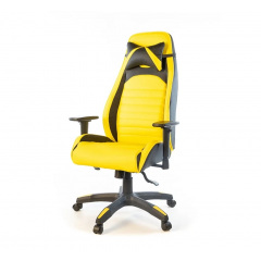 Крісло геймерське АКЛАС Хазард PL ANF Жовте Полтава
