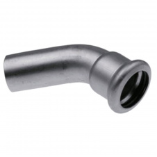 Коліно ніпельне KAN-therm Inox 45° 22 мм
