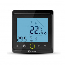 Терморегулятор програмований Castle AC603H Wi-Fi чорний (55013661)