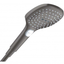 Фото - Ручний душ Hansgrohe Raindance Select E 120 чорний полірований (26520340) Ручний душ Hansgrohe Raindance Select E 120 чорний полірований (26520340)