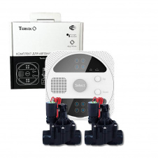 Комплект для автоматичного поливу Tervix WiFi (контролер + 2 клапани DN40)