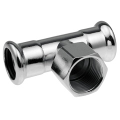 Трійник з внутрішньою різьбою KAN-therm Steel 22xRp3/4x22 Сарни