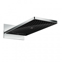 Верхній душ Hansgrohe Rainmaker Select 580х260 3jet Black/Chrome (24001600) Сарны