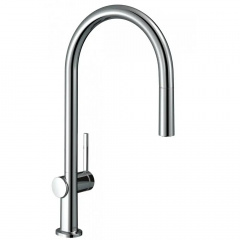 Змішувач для кухні Hansgrohe Talis M54 210 із витяжним душем sBox хром Свеса