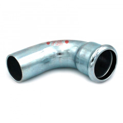 Коліно сталеве RM SteelPres 381/901 Ø18 90° ВЗ оцинковане (опалення) Мукачево