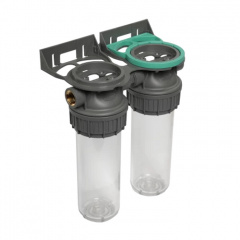 Колба фільтра Ecosoft 3P DUPLEX РЕТ 3/4" прозора (FDPP3P0130/G118) Энергодар