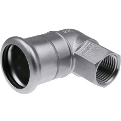 Коліно з внутрішньою різьбою KAN-therm Inox 28 x 1" (1609068008) Новое