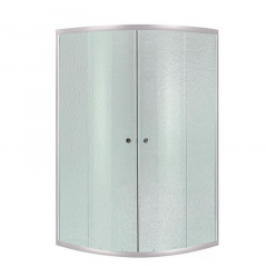 Душова кабіна Lidz Latwa SC90x90.SAT.MID.FR, скло Frost 4 мм без піддона (LLSC9090SATMIDFR2) Шепетовка