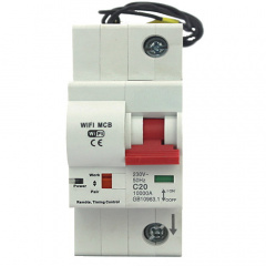 Розумний автоматичний вимикач Tervix Pro Line WiFi Circuit Breaker, 16A (439461) Бориспіль
