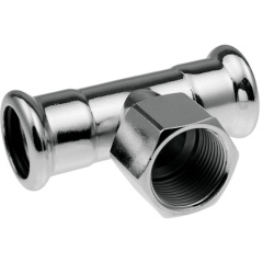 Трійник з внутрішньою різьбою KAN-therm Steel 18xRp1/2x18 Борисполь