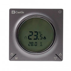 Терморегулятор програмований Castle AC829H графіт (55015065) Слов'янськ