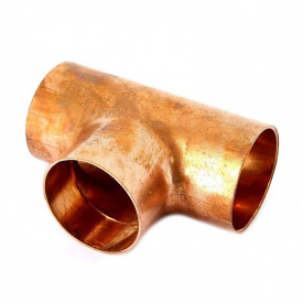 Трійник мідний Viega 95130 88.9 мм (137021)