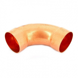 Коліно мідне Viega 95002a 88.9 мм 2 муфти (127077)