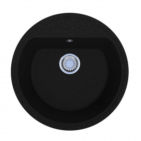 Кухонна мийка Miraggio Malibu 513, чорний блиск