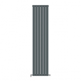 Трубчастий радіатор Ideale Vittoria 2 колони 6 секцій 1800x408 антрацит