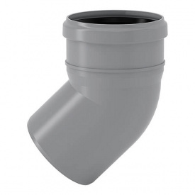 Коліно каналізаційне Valsir HTB 75 45°