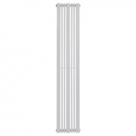 Вертикальний дизайнерський радіатор Arttidesign Lucca 7/1800/324/50 білий матовий