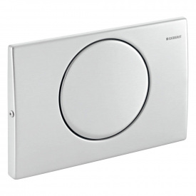 Клавіша змиву Geberit Delta 10 сталь (115.108.00.1)