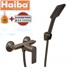 Смеситель для душа HAIBA ALEX GRAPHITE (Chr-003) Івано-Франківськ
