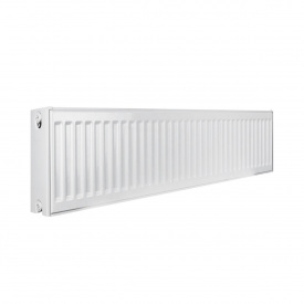 Стальной радиатор Biasi 22 тип 300×2000 нижнее подключение, белый (B300222000VK)