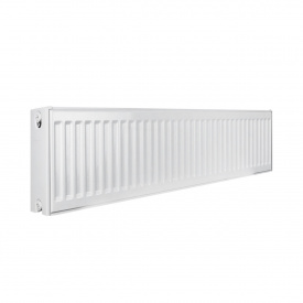 Стальной радиатор Biasi 22 тип 300×1700 нижнее подключение, белый (B300221700VK)
