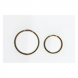 Клавіша змиву Geberit Sigma 21 білий/червоне золото (115.650.SI.1)