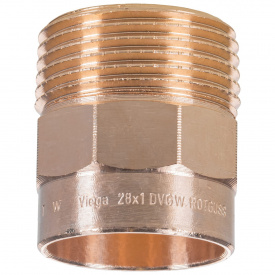 Ніпель бронзовий Viega 94243g 28 х 1/2 З (121228)