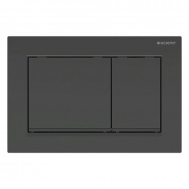 Клавіша змиву Geberit Omega 30 чорний матовий/чорний (115.080.16.1)