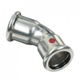 Коліно оцинковане Sanha 45° 24041 28 (24041028)