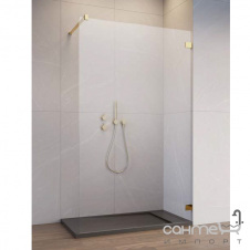 Душевая перегородка Radaway Essenza Pro 8 Gold Walk-In 50 1012050-09-01 золото/прозрачное стекло