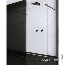Душевая перегородка Radaway Modo X Black I 150 388354-54-01 прозрачное стекло