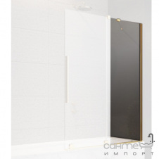 Неподвижная часть шторки на ванну Radaway Furo Gold PND II 10112644-01-01 золото/прозрачное стекло
