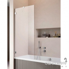 Шторка для ванны Radaway Essenza Pro PNJ II 50 10101050-04-01 прозрачное стекло/белая