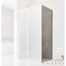 Боковая стенка для душевой кабины Radaway Idea Gold S1 90L 387050-09-01L золото, прозрачное стекло, левосторонняя