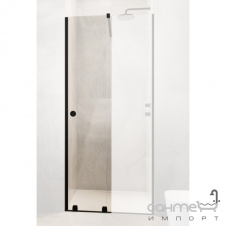 Дверь для душевой перегородки Radaway Furo Black RH DWJ 100 R 10107492-54-01RU черный/прозрачное стекло, правосторонняя