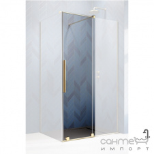 Дверь для душевой кабины Radaway Furo Gold KDJ 100 R 10104522-09-01R золото/прозрачное стекло, правосторонняя