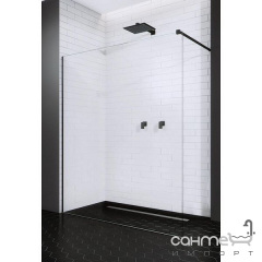 Душевая кабина бездверная Radaway Walk-in Modo II New Black 140 389144-54-01 Васильків