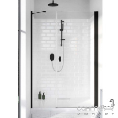 Душевая дверь в нишу Radaway Nes Black DWS I 100 R прозрачное стекло Київ