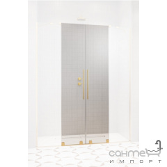 Дверь для душевой перегородки Radaway Furo Gold DWD 130 10108363-09-01 золото/прозрачное стекло Первомайск