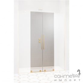 Двері для душової перегородки Radaway Furo Gold DWD 160 10108438-09-01 золото / прозоре скло
