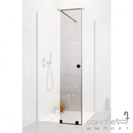 Дверь для душевой кабины Radaway Furo Black RH KDJ 90 L 10104442-54-01LU черный/прозрачное стекло, левосторонняя