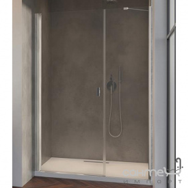 Душевая дверь в нишу Radaway NES DWS 120 L 10028120-01-01L профиль хром/прозрачное стекло