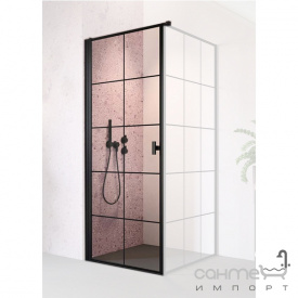 Двері для душової кабіни Radaway NES Black Factory KDJ I door 80 L 10022080-54-55L лівосторонні
